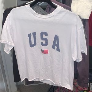 USA crop top